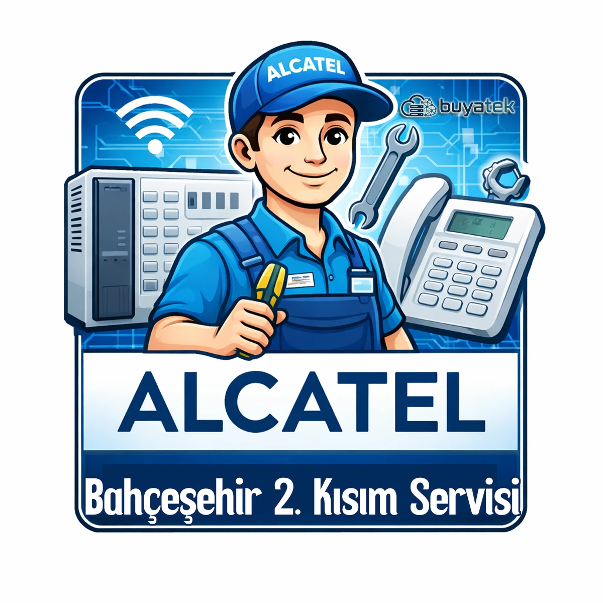 İstanbul Başakşehir Alcatel Santral Teknik Servisi